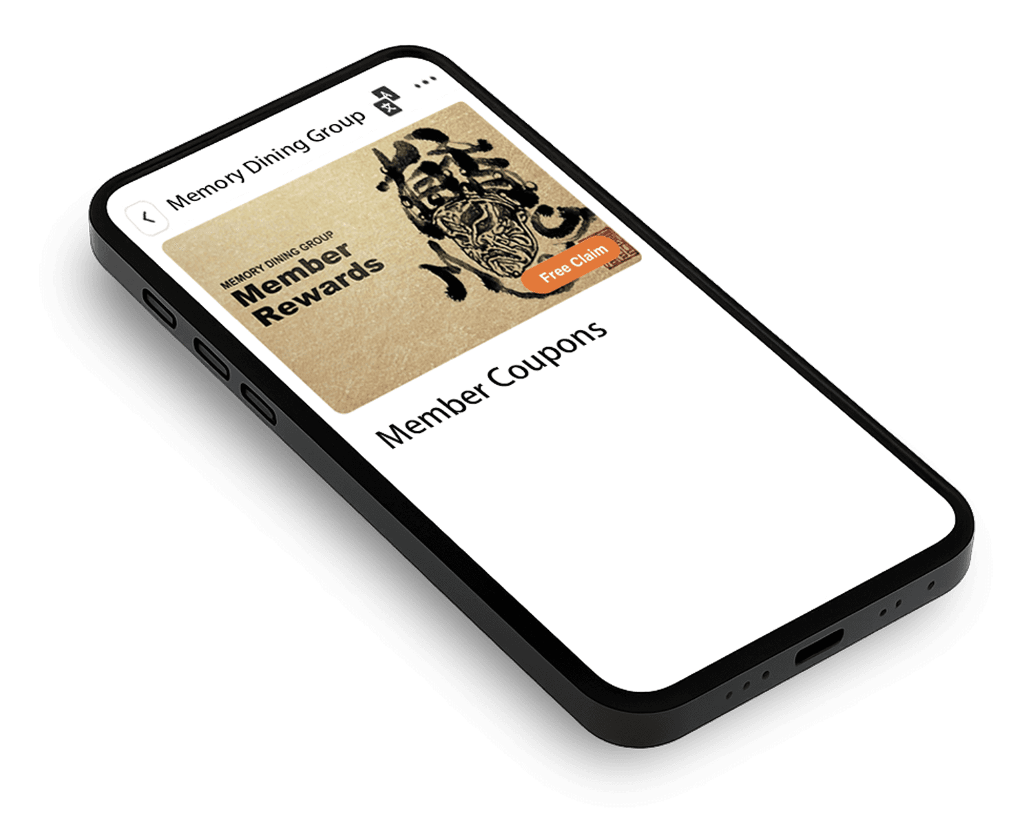 Rewards App Mockup